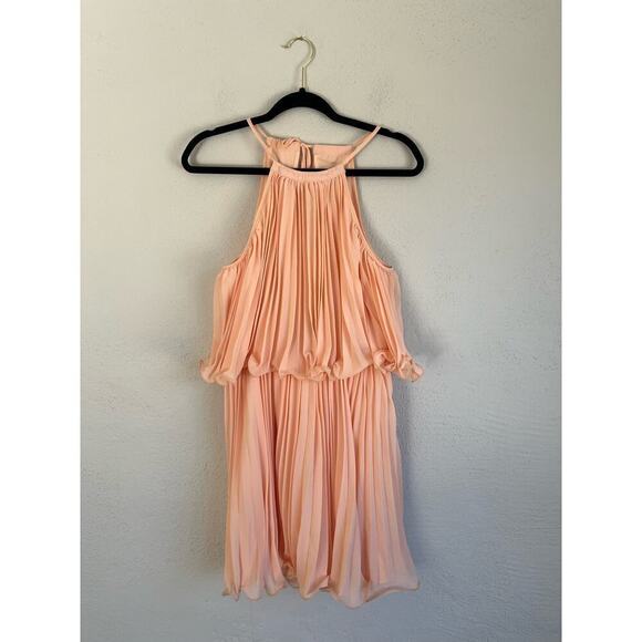 Anthropologie ENDLESS ROSE  Woman  Ariana Pleated Double Layer Dress, Si… - Picture 4 of 11